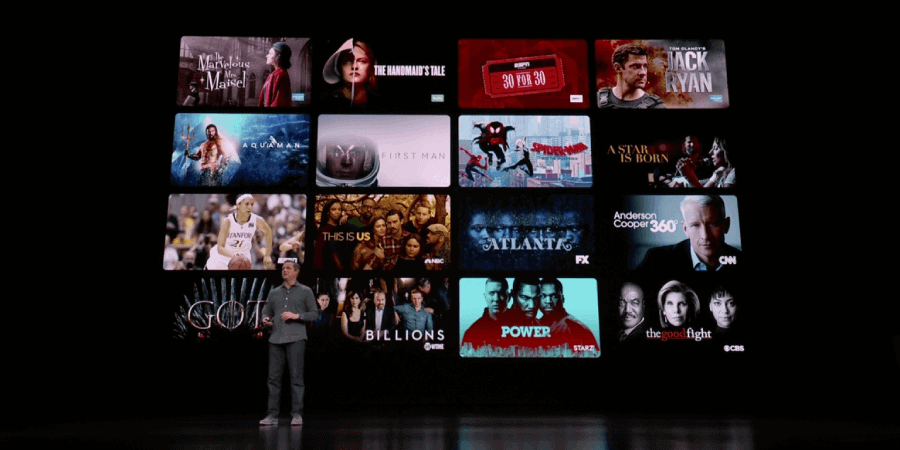 Filmes e series da AppleTV