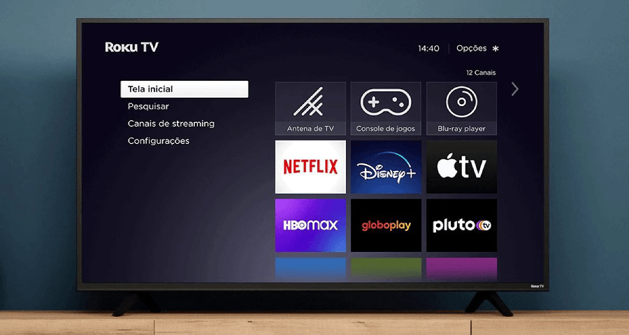 Sistema Roku TV é bom
